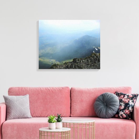 MOUNTAINEN CANVAS AFDRUK (Insitu (Woonkamer))