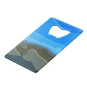 MOUNTAINEN KREDIETKAART FLESSENOPENER (Achterkant Gekanteld)