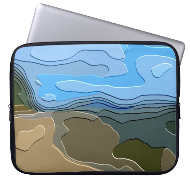 MOUNTAINEN LAPTOP SLEEVE (Voorkant)