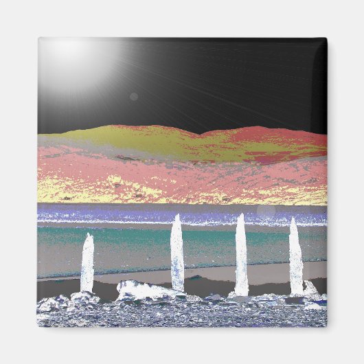 MOUNTAINEN MAGNEET (Voorkant)