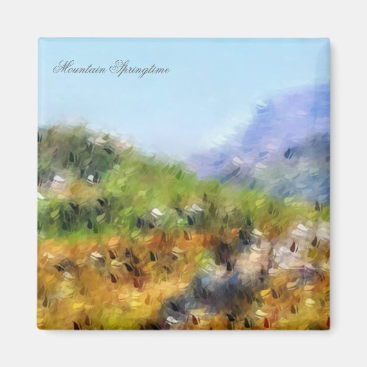 MOUNTAINEN MAGNEET (Voorkant)