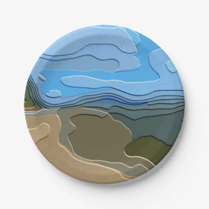 MOUNTAINEN PAPIEREN BORDJE