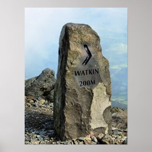 MOUNTAINEN POSTER (Voorkant)