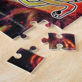 MountainFire Media Coyote Volcano Legpuzzel (Zijkant)