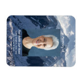  Mountains Alpine Memorial Keepsake Magneet (Horizontaal)