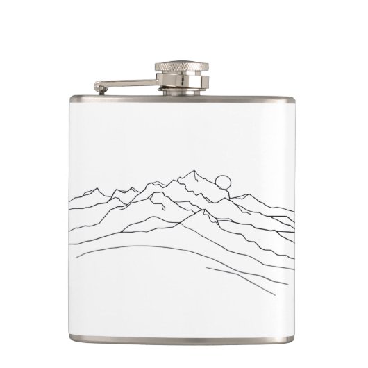 Mountains and moon heupfles (Voorkant)