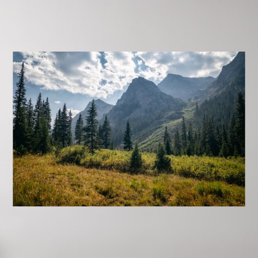 Mountains Holy Cross Wilderness, Colorado Poster (Voorkant)