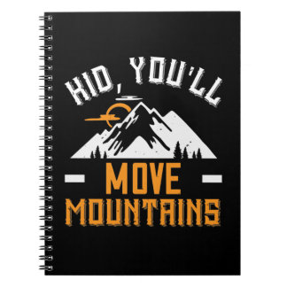 Mountains - Kid, You'll Move Mountains Notitieboek