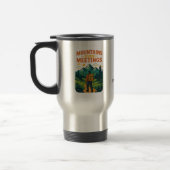 Mountains Over Meetings Travel Mug | Add Text/Name Reisbeker (Links)