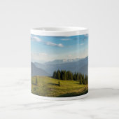 Mountains Spitzingsee Lake, Swiss Alps Extra Grote Beker (Voorkant)
