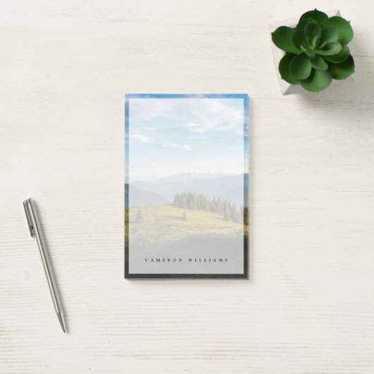 Mountains Spitzingsee Lake, Swiss Alps Post-it® Notes (Kantoor)