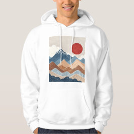 Mountains Sunset Beauty Hoodie
