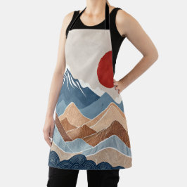 Mountains Sunset Beauty Schort