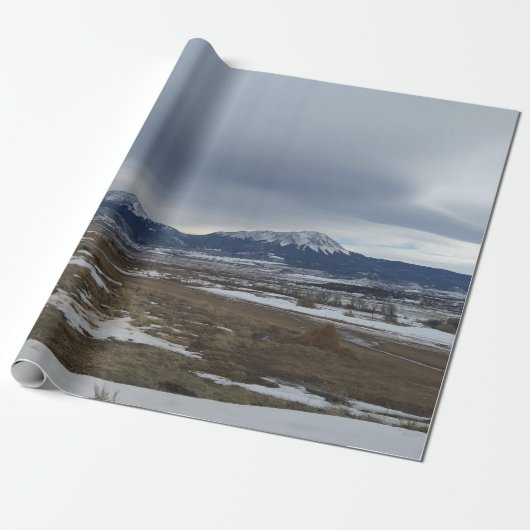 MountainScapes Cadeaupapier (Uitgerold)