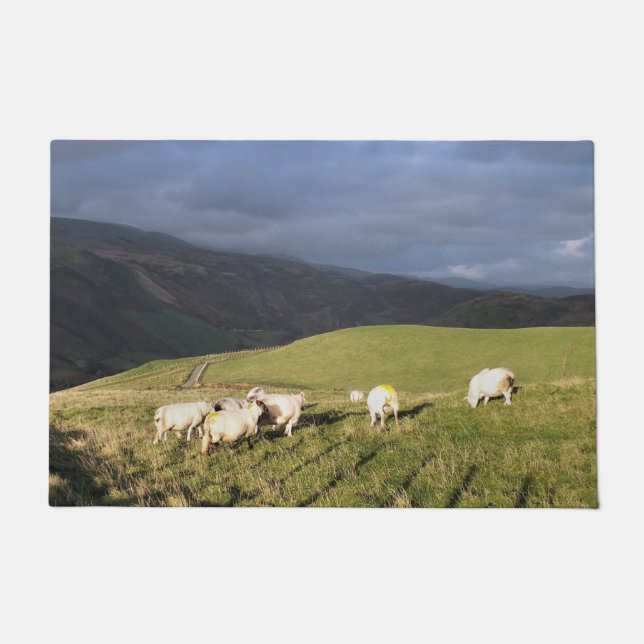 MOUNTAIRE SCHAPEN DEURMAT (Voorkant)