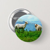 MOUNTAIRE SCHAPEN RONDE BUTTON 5,7 CM (Voorkant /achterkant)