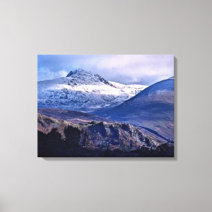 MOUNTAIRE UITZICHTEN CANVAS AFDRUK