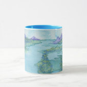Mountian Shimmer par Lyric Rivera - Mug de café (Centre)