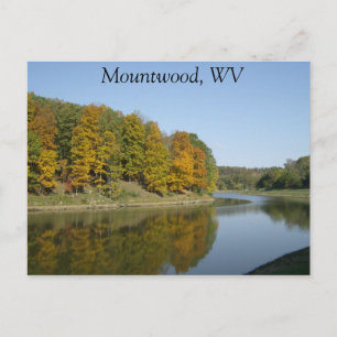Mountwood Park in Herfst Briefkaart