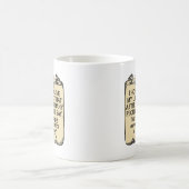 Mourir Et Mort De L'Argent Drôle Mug (Centre)