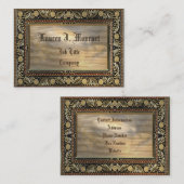 Mournet  visitekaartje (Voorkant / Achterkant)