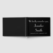 Mournful & Basic Memorial Guestbook Gastenboek (Volledig)