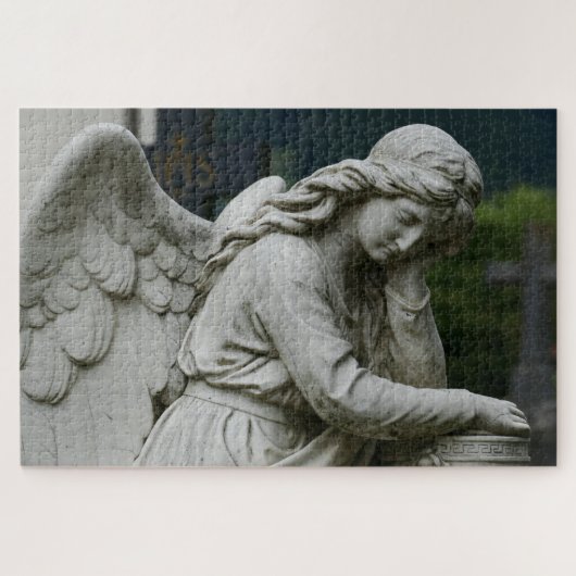 Mourning angel puzzel (Horizontaal)