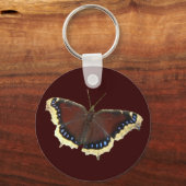 Mourning Cloak butterfly ~ sleutelhanger (Voorkant)