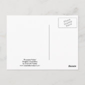 Mourning Dove Bird Art Briefkaart (Achterkant)