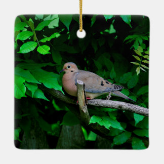 Mourning Dove Keramisch Ornament