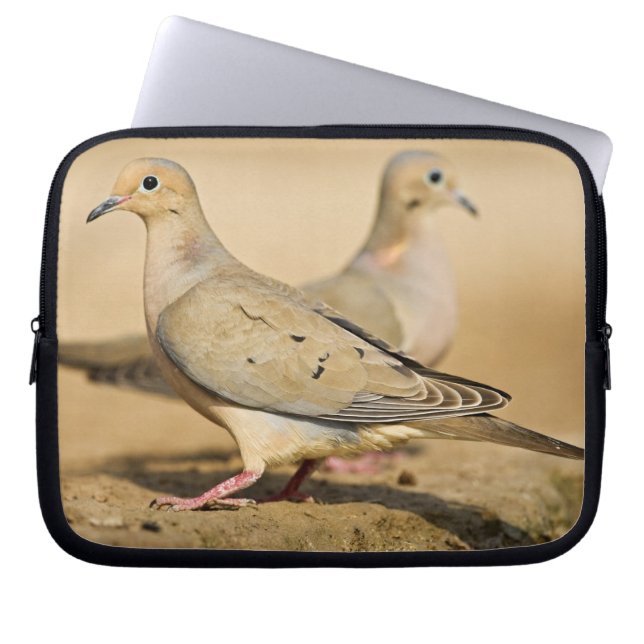 Mourning Dove Laptop Sleeve (Voorkant)