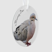 Mourning Dove Ornament (voorkant)