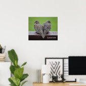 Mourning Doves Poster (Thuiskantoor)