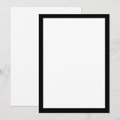 Mourning Flat Card (Voorkant / Achterkant)