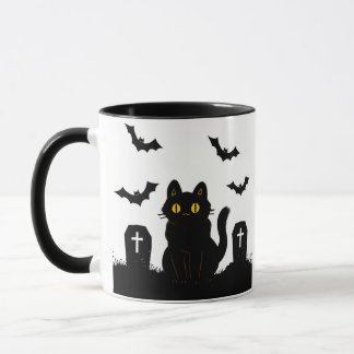 mourning kitty mug mok