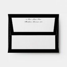 Mourning Stationery-envelop