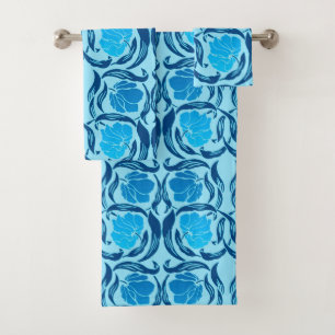 Mouron, denim et bleu-clair de William Morris