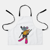 Mouse as Skier with Ski Schort (Voorkant)