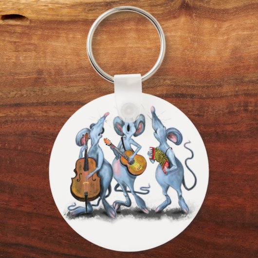 Mouse Band Sleutelhanger Fun (Voorkant)