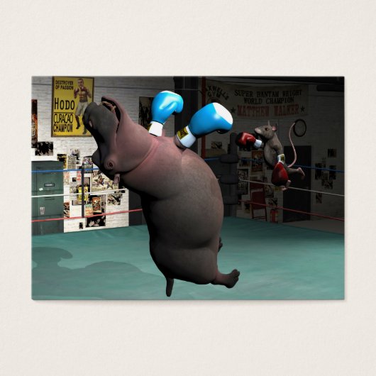 Mouse Beats Hippo KO (Devant)