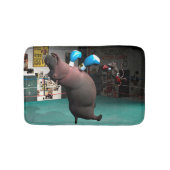 Mouse Beats Hippo KO Badmat (Voorkant)