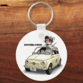 Mouse&Cinqu -Keychain- Sleutelhanger (Voorkant)