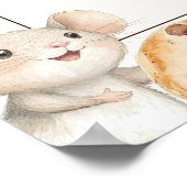 Mouse & Cookie Verjaardagsfeest Welkom Sign Poster (Hoek)