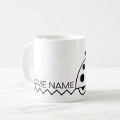 Mouse House BW Mug (Devant gauche)
