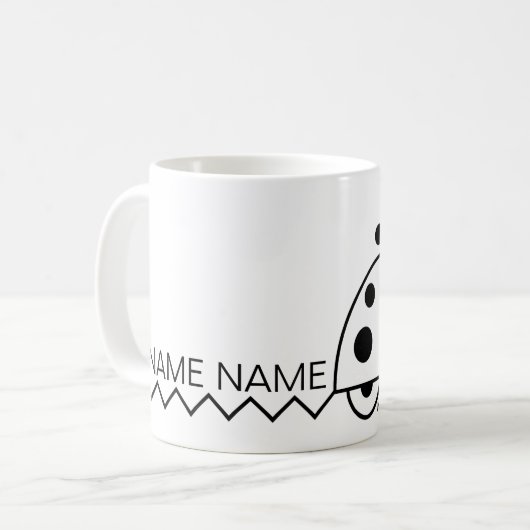 Mouse House BW Mug (Devant gauche)