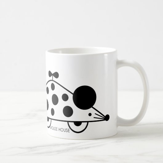 Mouse House BW Mug (Droite)