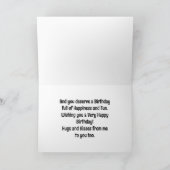 Mouse kinderdagkaart kaart (Binnen)