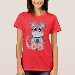 Mouse koffiekopje t-shirt