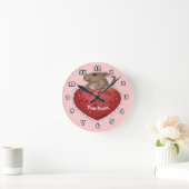Mouse Love Horloges de coeur (Maison)