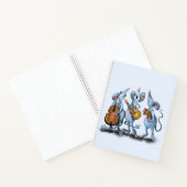 Mouse Music Band Funny Carnet (Intérieur)